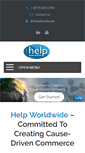 Mobile Screenshot of helpworldwide.com